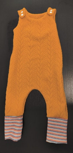 Cable Knit Adjustable Rompers